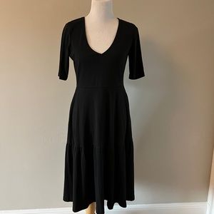 Free People Black Knit Dress